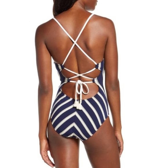 NWOT Robin Piccone Abi One-Piece Swimsuit - Picture 1 of 6